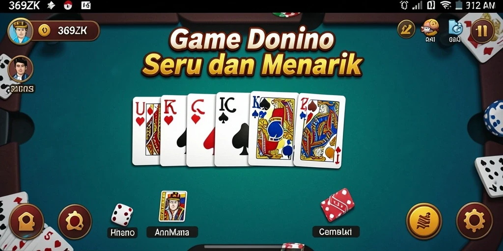 Tampilkan gameplay seru dari Domino di 369ZK.