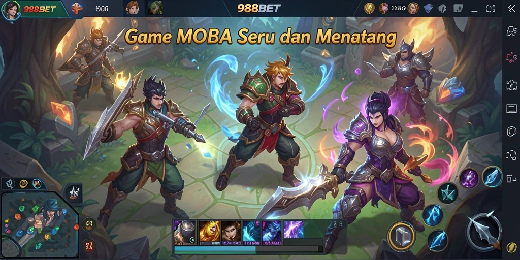 Tampilan gameplay seru di 988BET yang mendebarkan.