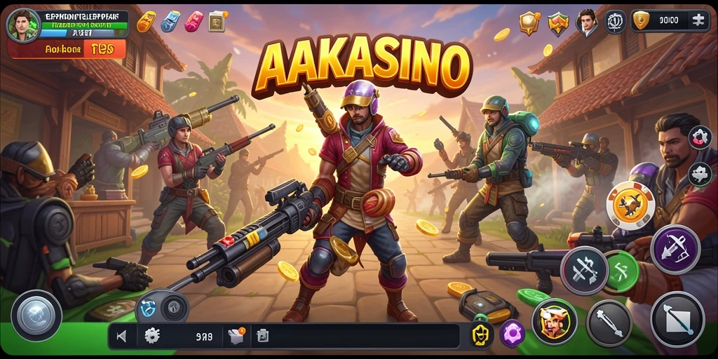 Tampilan pertandingan seru di AAKASINO dengan grafik memukau.