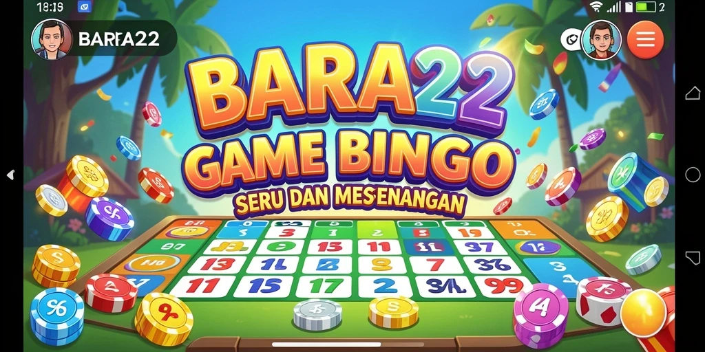 Gameplay Bingo yang seru dan interaktif di BARA22.