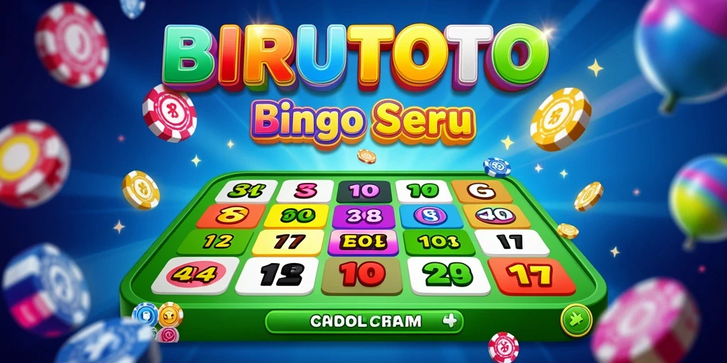 Screenshot gameplay BIRUTOTO yang menampilkan keseruan bermain Bingo.