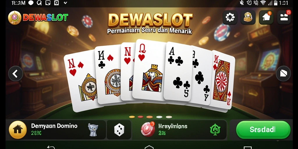 Tampilan menarik dari gameplay DEWASLOT yang seru.