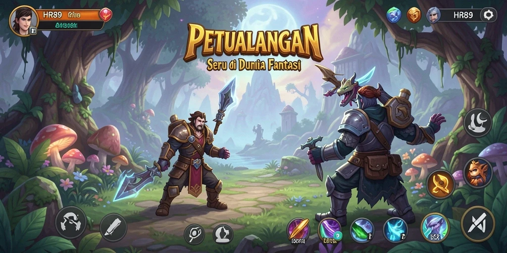 Gameplay HR89 yang menegangkan dan penuh tantangan.