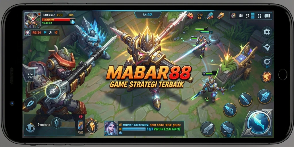 Tampilan menarik saat gameplay MABAR88 yang penuh strategi.