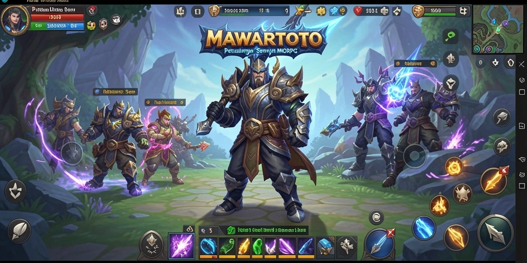 Tangkapan layar dari gameplay epik MAWARTOTO yang menunjukkan pertarungan seru.