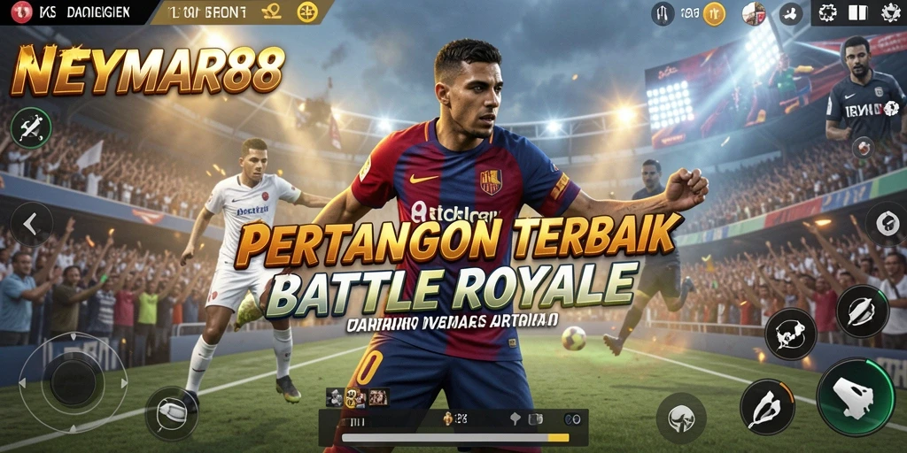 Gameplay Battle Royale yang seru dan mendebarkan di NEYMAR88.