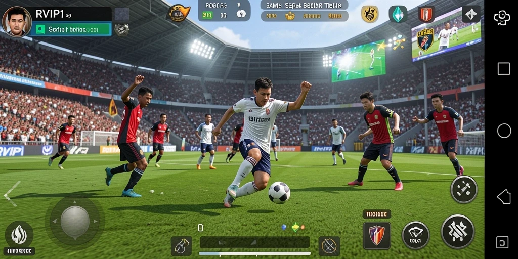 Tampilan gameplay RVIP1 yang menarik dan menegangkan di lapangan.